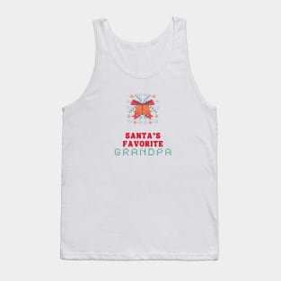 Christmas Grandpa Gift Tank Top